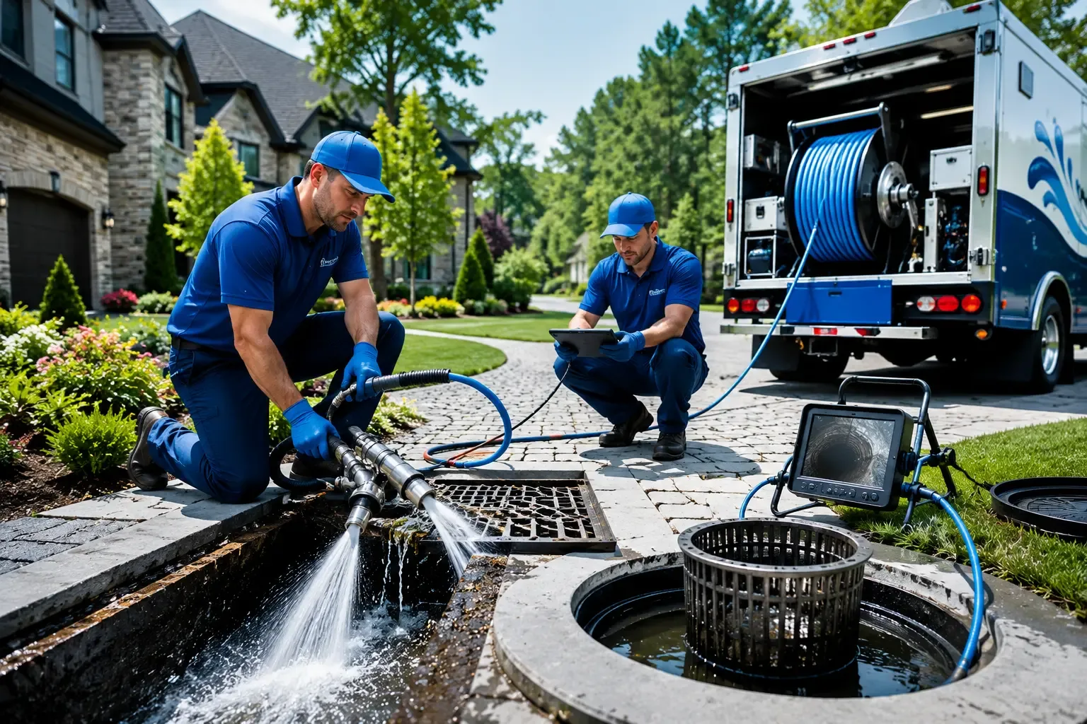 Local outdoor drain cleaning professionals in Due West, SC
